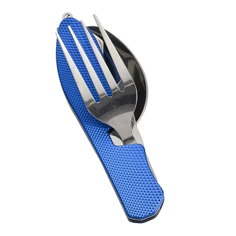 Spoon Combo For Outdoor Activities And SportsFork, Foldable Camping Utensil Set - Multi-Functional Knife,Camping Picnic Travel
