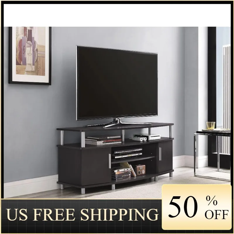 

Домашняя телевизионная подставка Ameriwood Carson для телевизоров до 50 дюймов, эспрессо