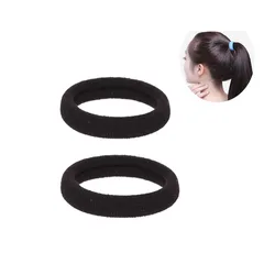 Heatless Curling Rollers - Soft Silk Hair Styling Tools for Effortless Waves and Curls (2PC Hair ring)