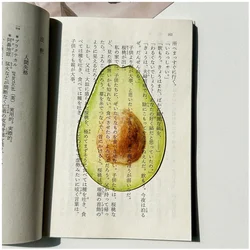 Lucky Green Four - Leaf Clover Acrylic Bookmark - Translucent Reading Accessory and Gift (Avocado)
