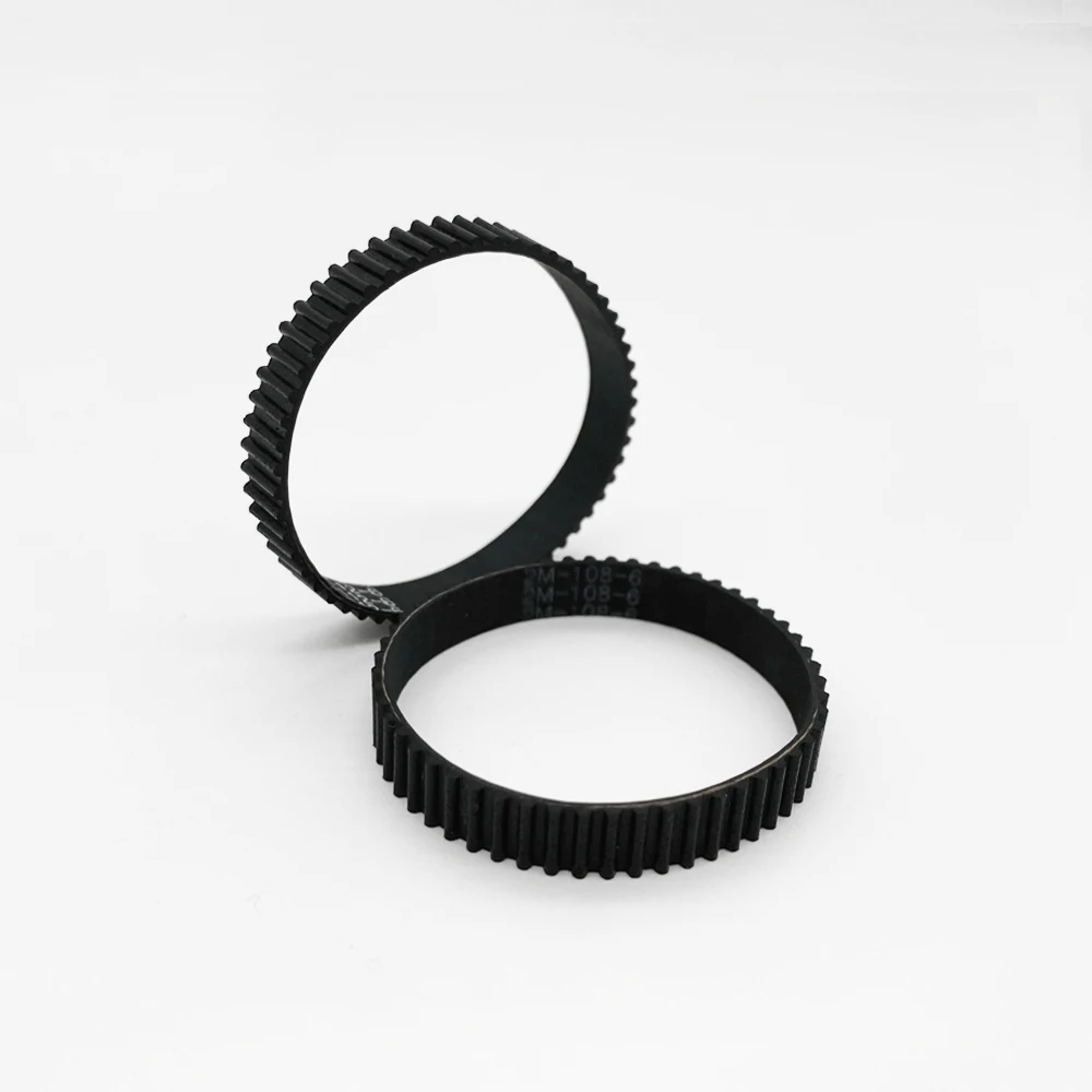 98-196mm 6mm wide 2GT 2mm spacing rubber belt 3D printer accessory
