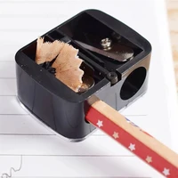 6PCS/3PCS/1PC Mini Convenient Pencil sharpener, compact and convenient, manual pencil sharpener for daily writing function 2