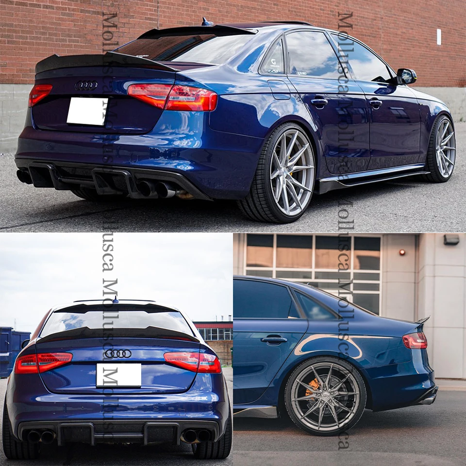 アウディA4b8.5セダン用カーボンファイバーリアスポイラー アウディA4b8.5セダン用カーボンファイバーリアスポイラー
