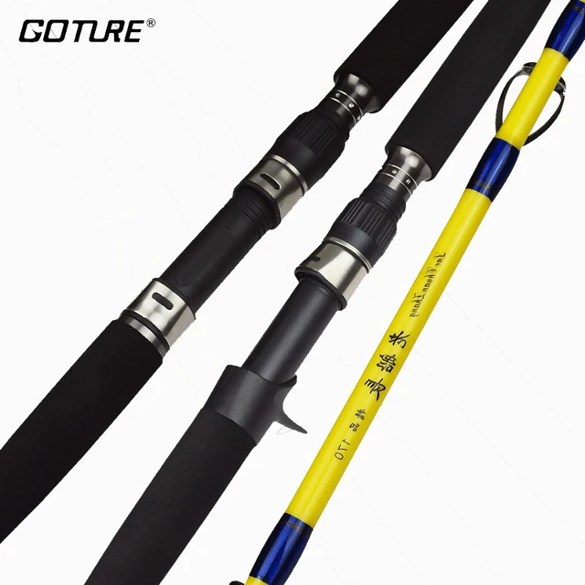 Goture Slow Jigging Rod 1.6M 1.7M Carbon Fiber Spinning Casting Ocean  Fishing Rod Trolling Rods Max 18KG For Sea Fishning - AliExpress