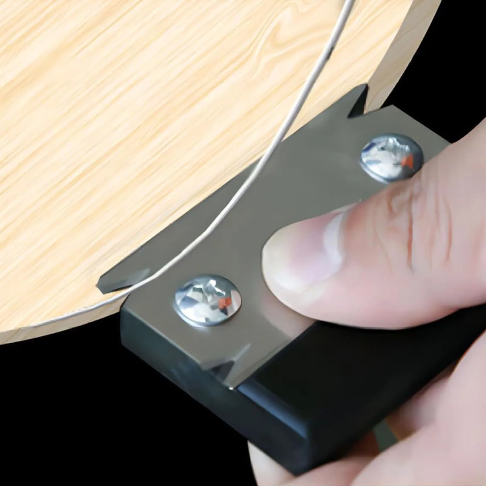 Wood Edge Banding Cutter Quality Steel Anti-rust Material Trimmer for DIYers Engineers Use THJ99