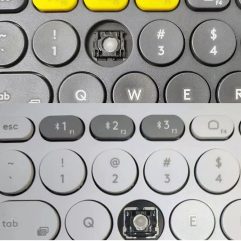 Logitech K380 teclado, preto e branco
