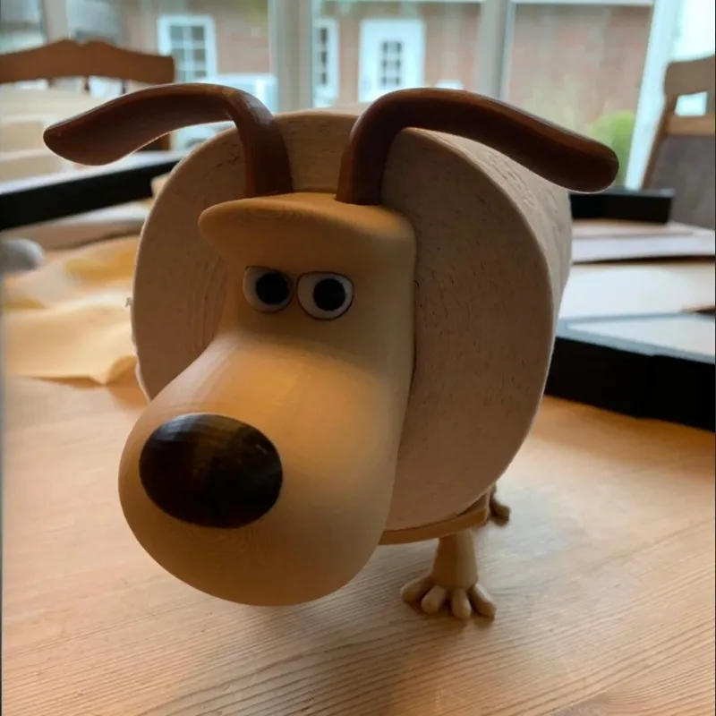 Puppy Toilet Paper Holder Decor 5