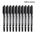 10Pcs black