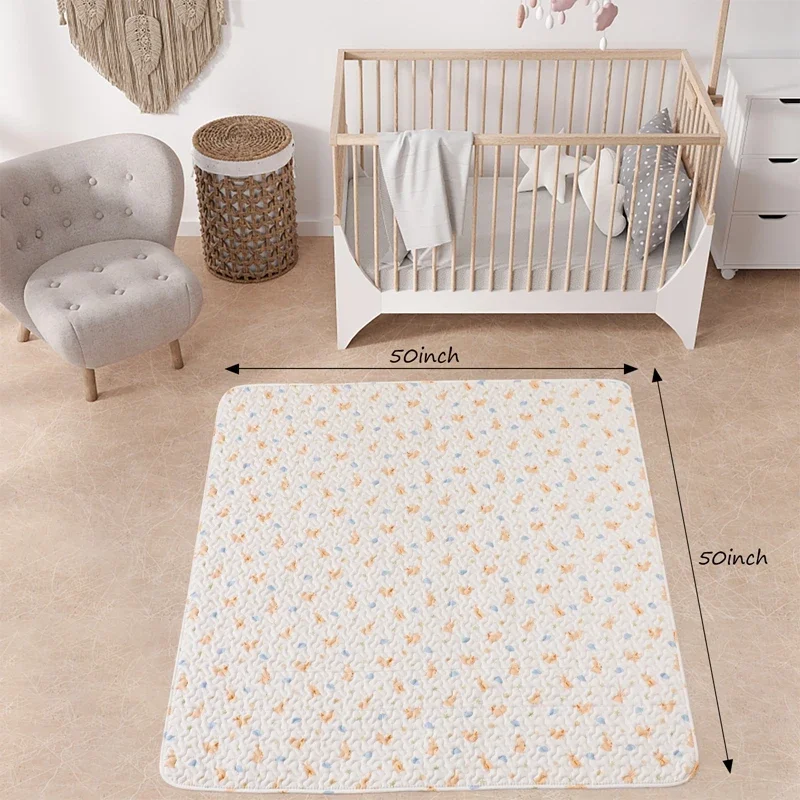 Baby Gym Aktivität Produkt Holz Gym Rahmen Matte Neugeborenen Aktivität Gym Blatt Baumwolle Kriech Matten Stern Wolke Hängen Anhänger Baby Spielzeug – Detail 9