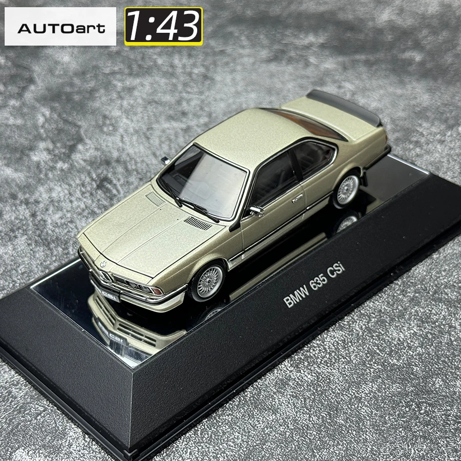 AUTOart オートアート 1/43 BMW M 635 CSi AUTOart 1:43 Scale BMW M635 CSI, Bronzitbeige Metallic