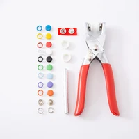 50pcs Prong Buttons Set Plier Tool Metal Snap Button Thickened Fastener Kit DIY Craft Supplies For Installing Clothes Bag Sewing 2