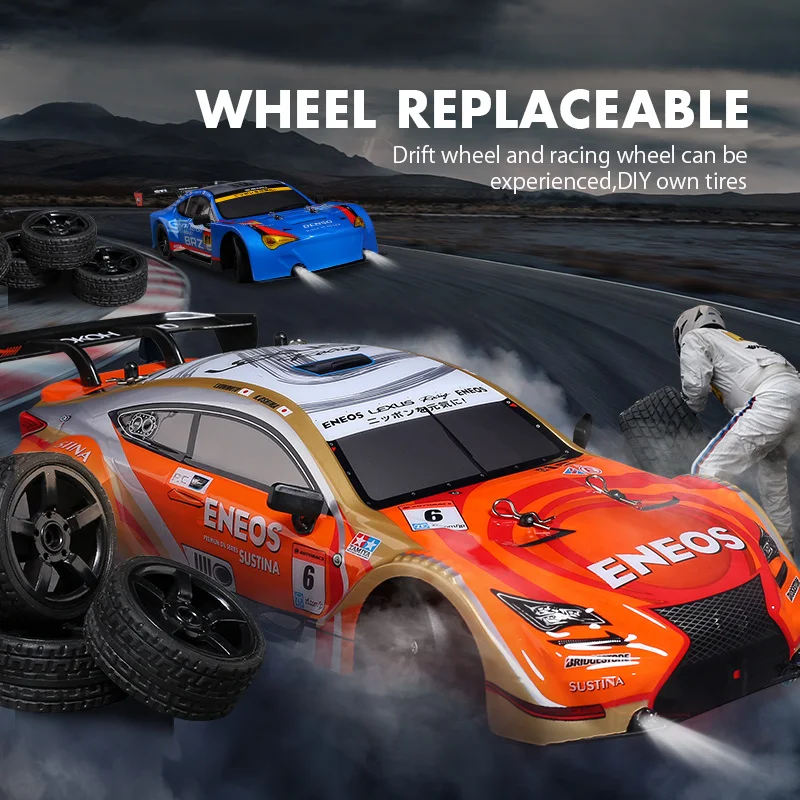 GTR Model 2.4G RC Drift Car 1:16 4WD Electric Remote Control Cars High Speed Vehicle Car RC Racing Car Toys for Children 5