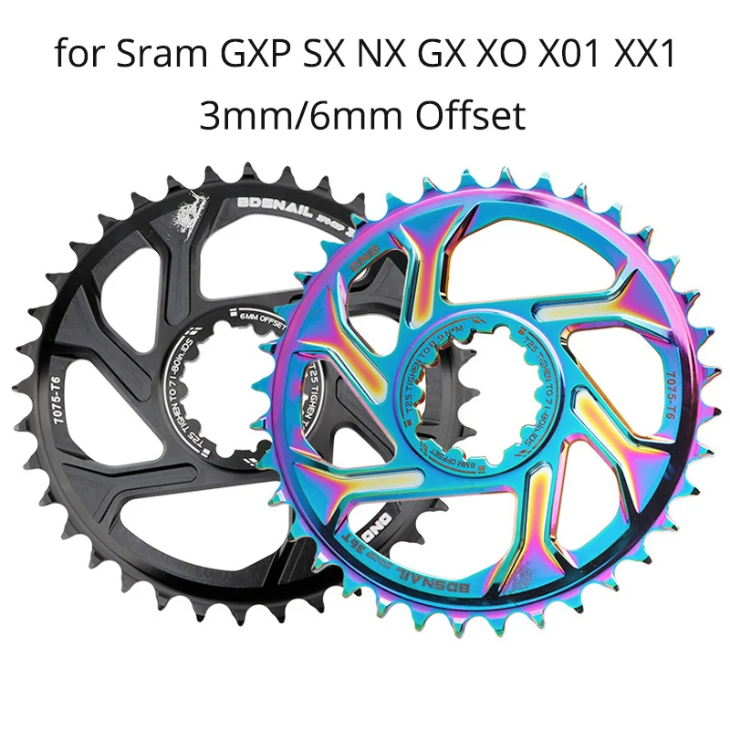Звездочка для Sram GXP SX NX GX XO X01 XX1 32T 34T 36T 38T MTB | Спорт и развлечения