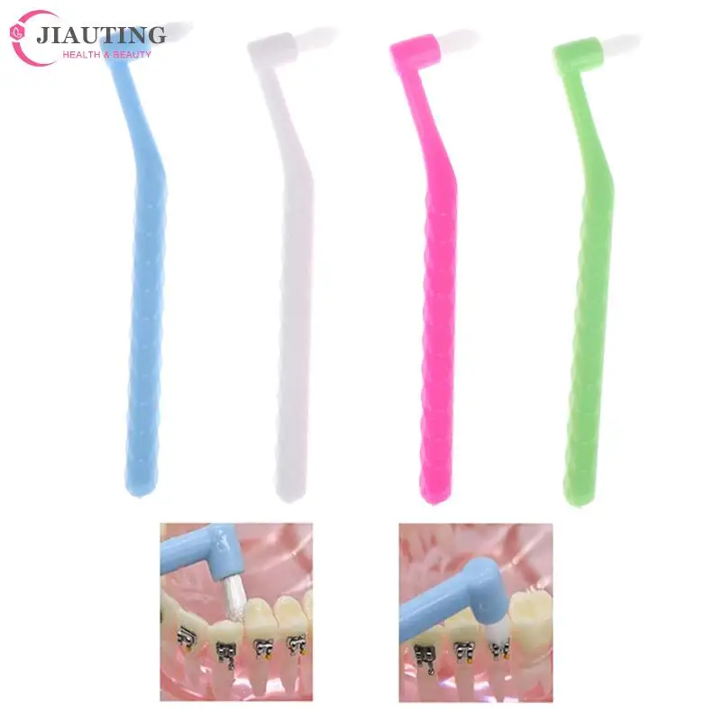 

1Pc Orthodontic Interdental Brush Single-Beam Soft Teeth Cleaning Toothbrush Oral Care Tool Small Head Soft Hair