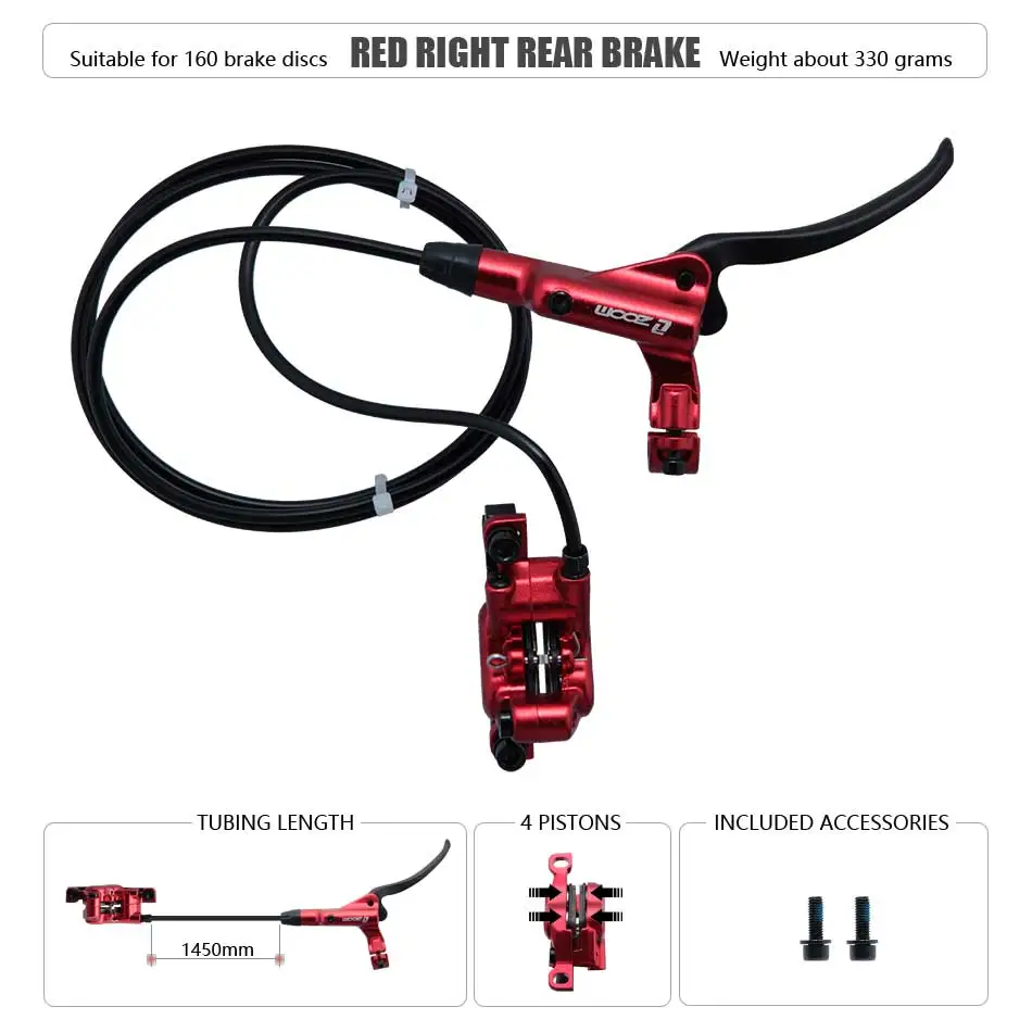 Zoom HB 875 Brake Bicycle Bike Mtb Hydraulic Disc Brake Mountain Bike - View #10