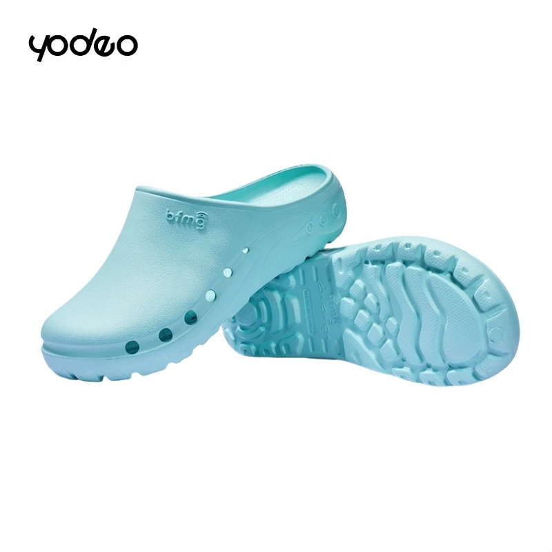 Hospital operating room medical staff slippers anti slip, anti needle puncture perforated shoes  Laboratory soft soled slippers 2