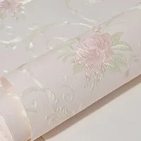 วอลเปเปอร์ติดผนังแบบมีกาวในตัว 3 มิติ ขนาด 3/5 เมตร ลายละเอียด สำหรับตกแต่งห้องนอน สติ๊กเกอร์ติดผนังห้องนั่งเล่น ฉากหลังทีวี วอลเปเปอร์ตกแต่งบ้าน 3