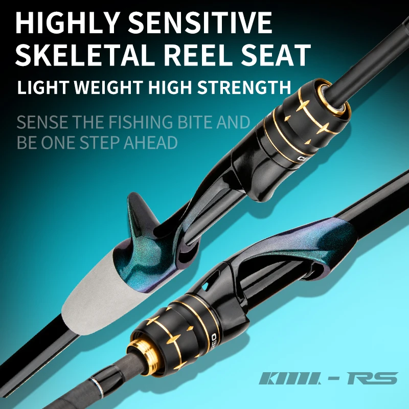 Canne voyage CEMREO multisections carbone - Modèle RS-P pour spinning et casting qualité premium