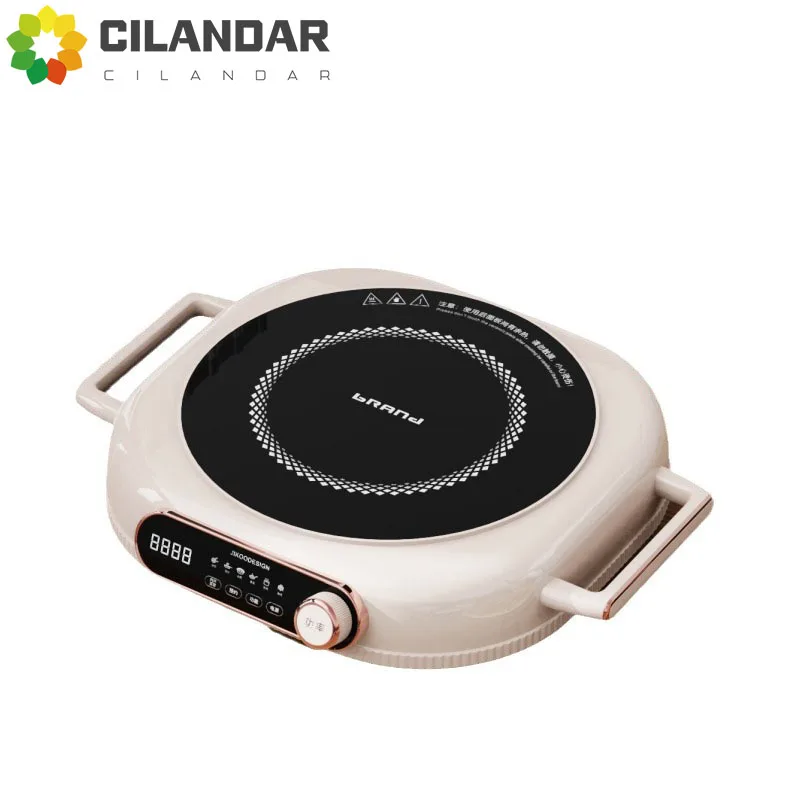 Electric ceramic stove, full crystal panel, multifunctional hot pot stove, household electromagnetic infrared light wave
