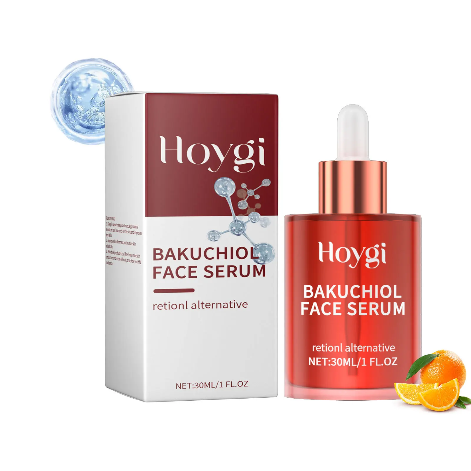 Bakuchiol Face Serum Anti Aging Lifting Firming Remove Fine Lines Skin Rejuvenation Brightening Hydrating Retinol Face Essence 2