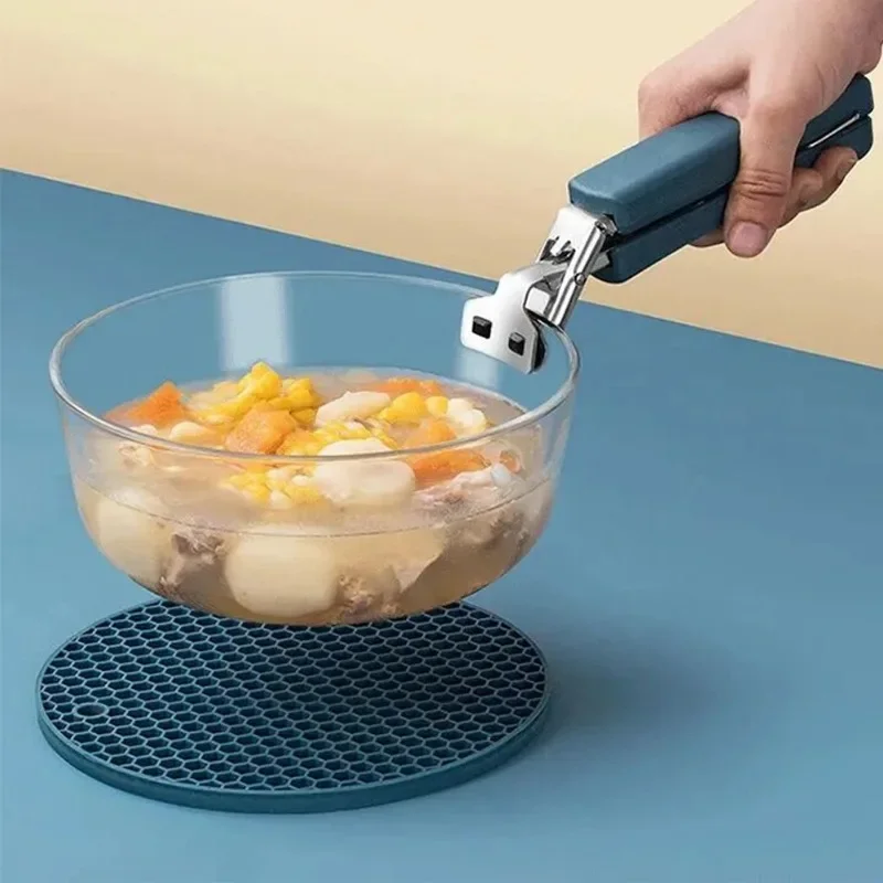 Clamp Spoon Holder Cutlery Kitchen Things Clip Clamps Pots Stainless Kitchen and Home Utensils for Cooking Steel Anti-slip Dish