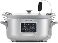 7-Quart Cook & Carry™ Slow Cooker with Sous Vide,Programmable, Stainless Steel 1