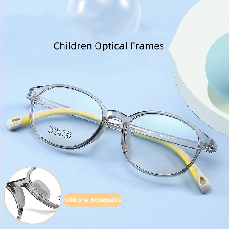 Kids Glasses Optical Spectacle Frames Silicone TR90 Kids Optical Frames for Prescription Glasses