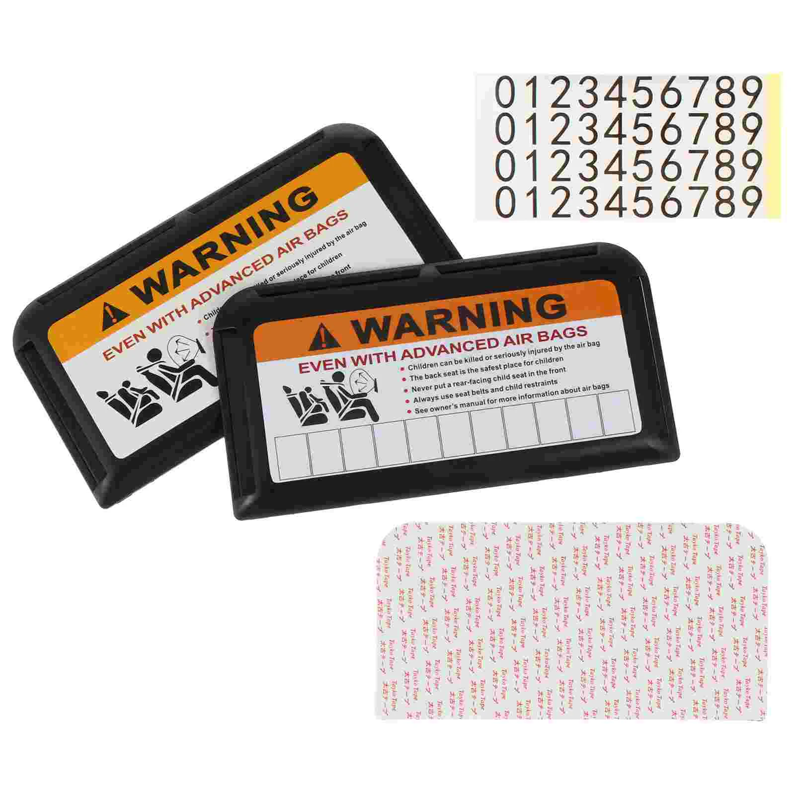 

2Pcs Car Sun Visor Mount Cards Clip Organizer Car Plastic Cards Holder Supplies