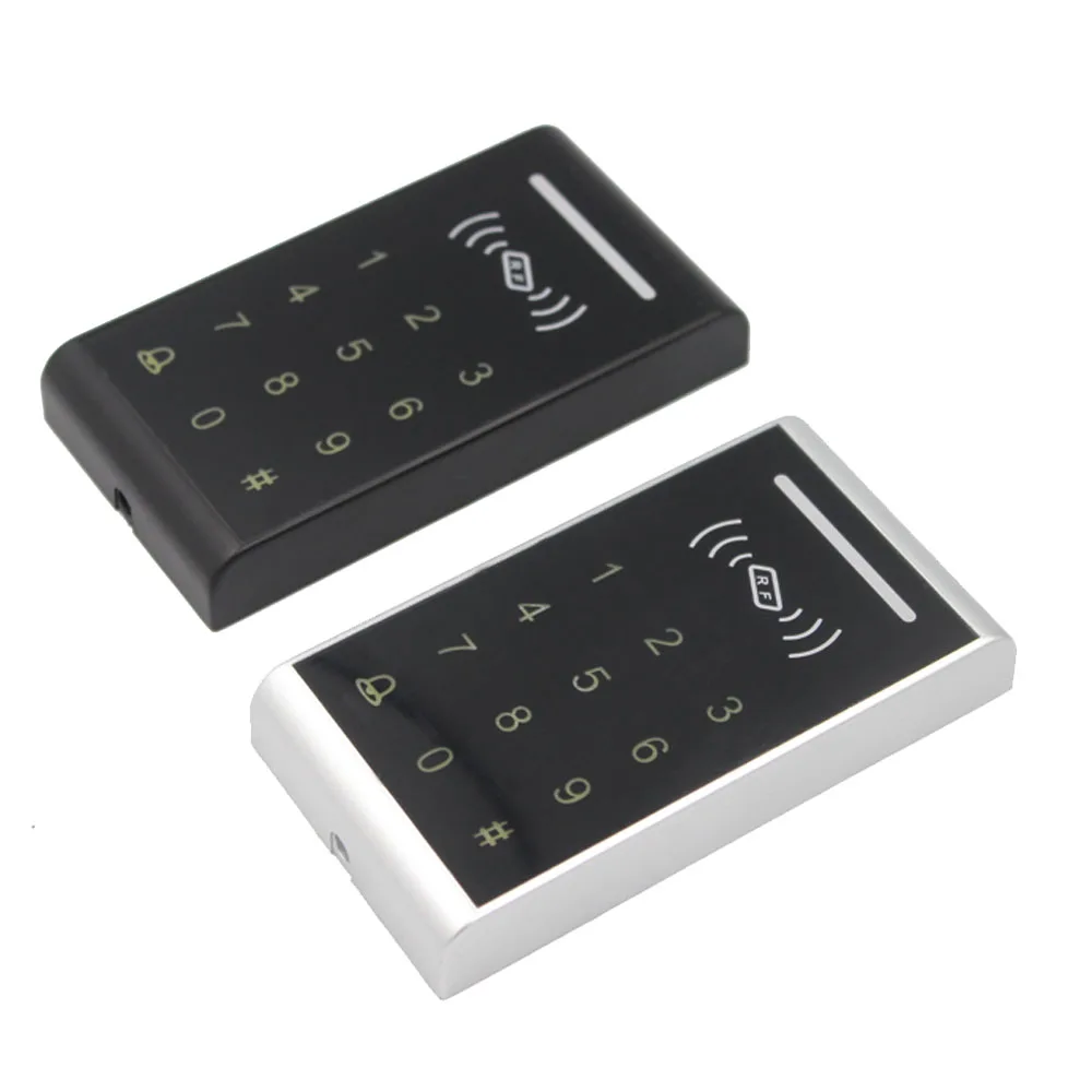 

125khz RFID Card Backlight Touch Access Control keypad EM Card Reader Door Lock opener wiegand 26 output Proximity Card Reader