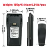 NNTN4497CR 2600mAh Li-ion Battery For Motorola CP200 PR400 EP450 DEP450 CP140 CP160 CP180 CP250 GP3688 GP3188 Radio HighCapacity 2