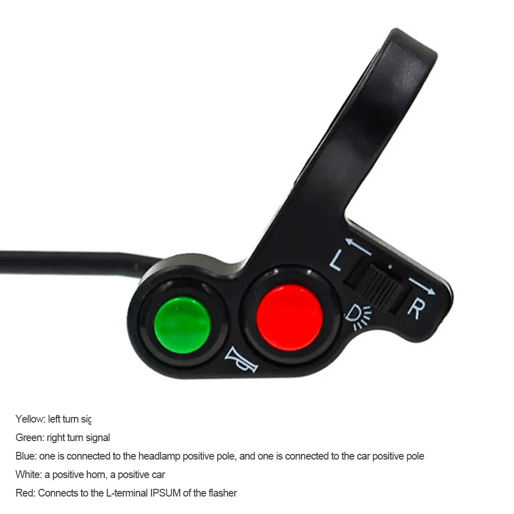 5Pcs Motorcycle Switch Kit For GY6 For 50cc Moped Scooter Turn Signal - View #6