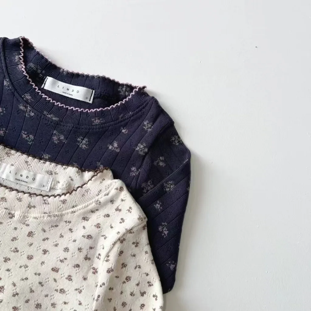 Autumn New Baby Long Sleeve T Shirts Cotton Infant Girl Bottoming Shirt Toddler O-neck Tops Kids Boy Tee Baby Clothes
