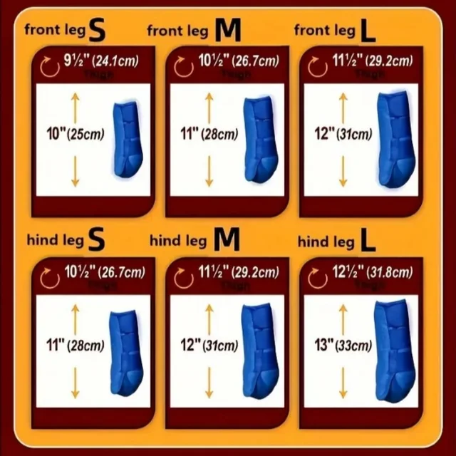 Horse leg protection against bump and scratch diving material horse gaiters Professional racing equipment Horse protective gear 6
