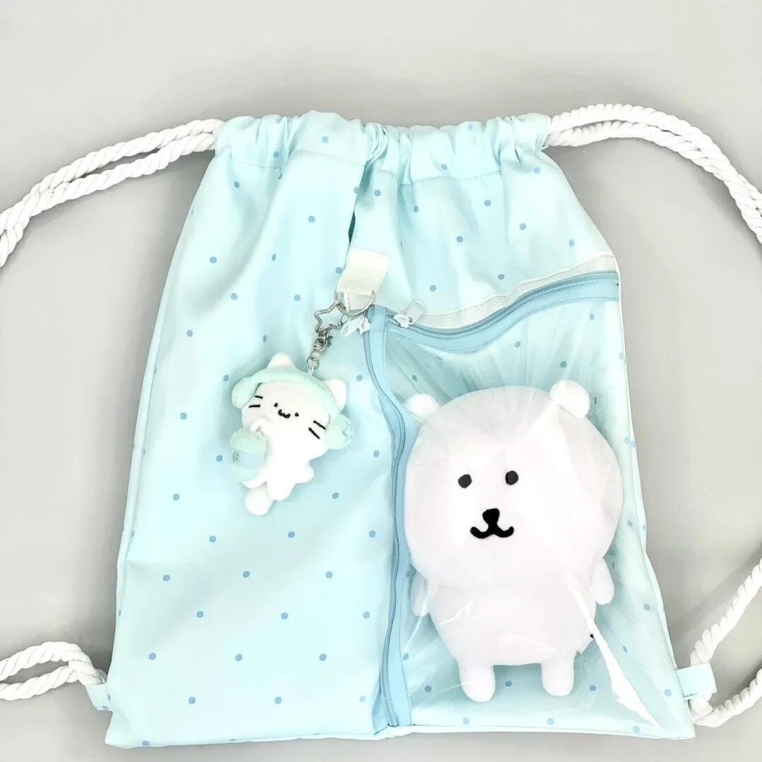 Large green polka dots (excluding accessories)