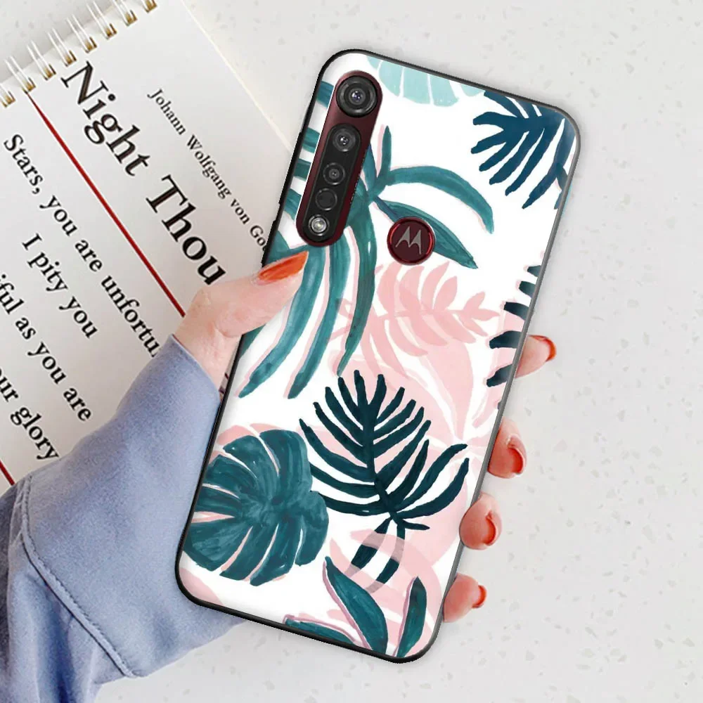 Sleek TPU Matte Soft Protective Case for Motorola Moto G8 Series