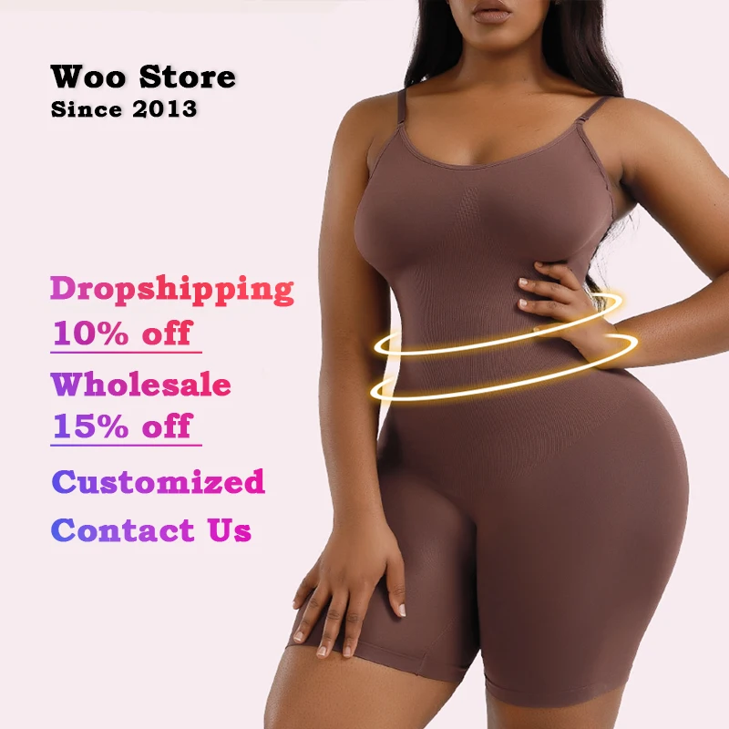 

Woo Store Every Day Women Bodysuits Body Shapers Camisoles Slimming Underwear Corset Shapewear Tummy Control Butt Lifter WSSS-13