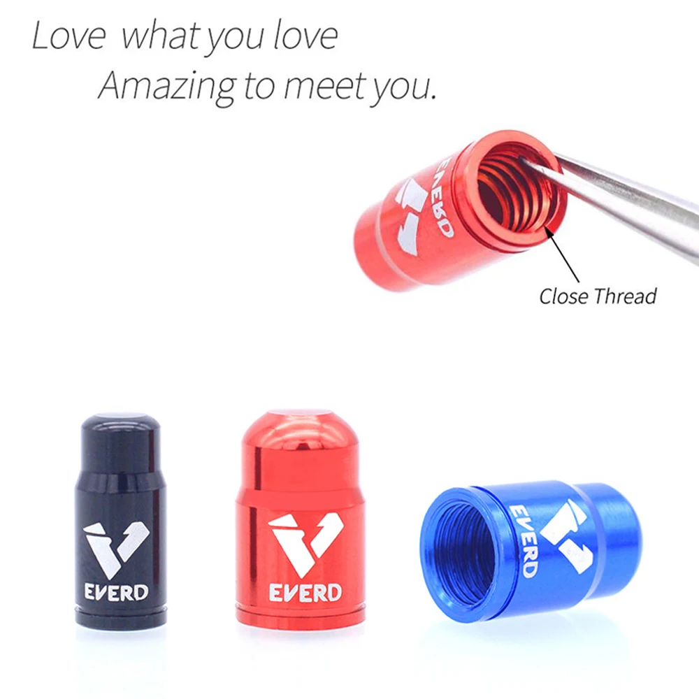4 IN 1 valve core remover tool and aluminum bicycle presta valve cap schrader cover dustproof for MTB road bike bicycle valve cap bicycle tire valve cap bicycle valve core remover valve cap valve caps bicycle valve tool