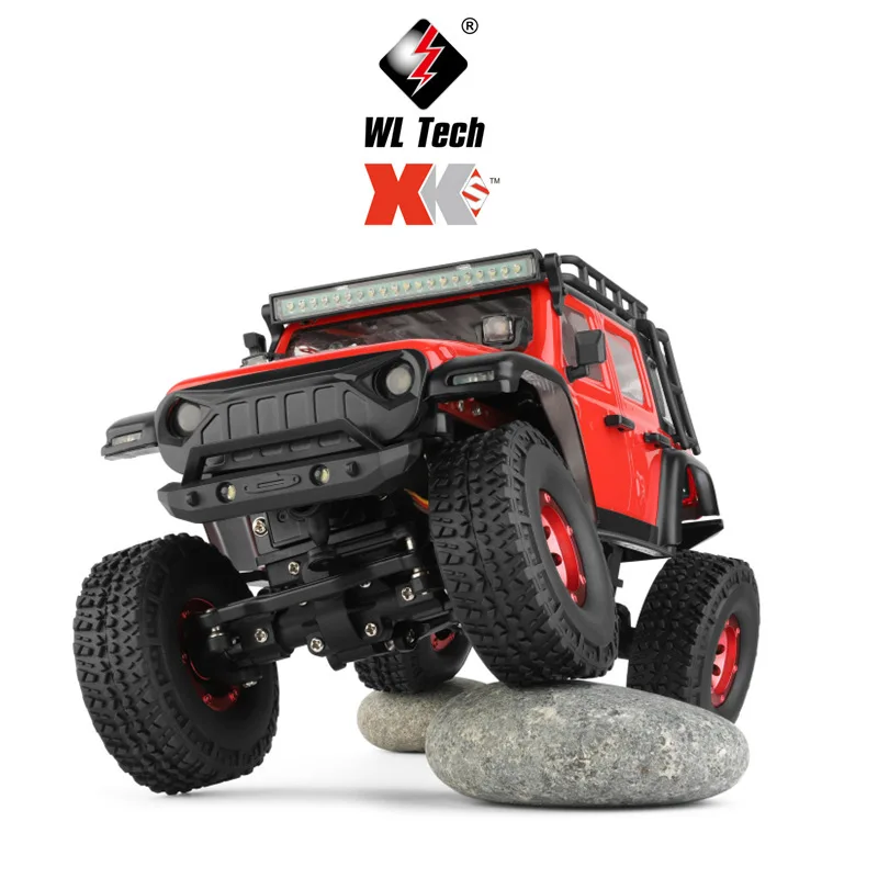 Wltoys 2428 1:24 RC ڵ, LED  , 4WD ε     Ʈ,  峭 , 2.4G