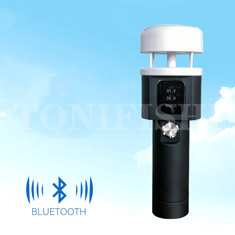 

Ultrasonic handheld portable anemometer weather station small observation monitoring mobile environment measuring instrument