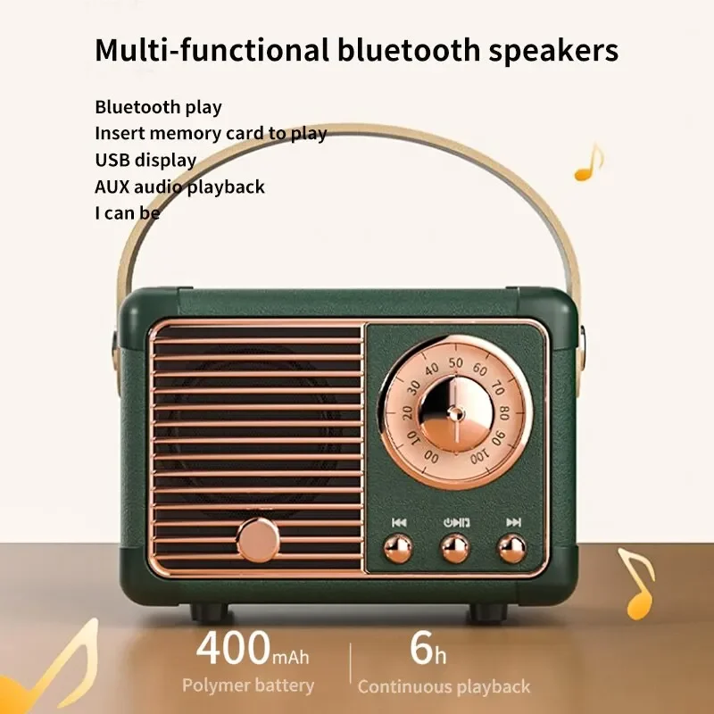 

HM11 Portable Bluetooth Speaker for Car Stereo Loudspeaker Music Box for Ios/android Wireless Bass Subwoofer Waterproof Outdoor