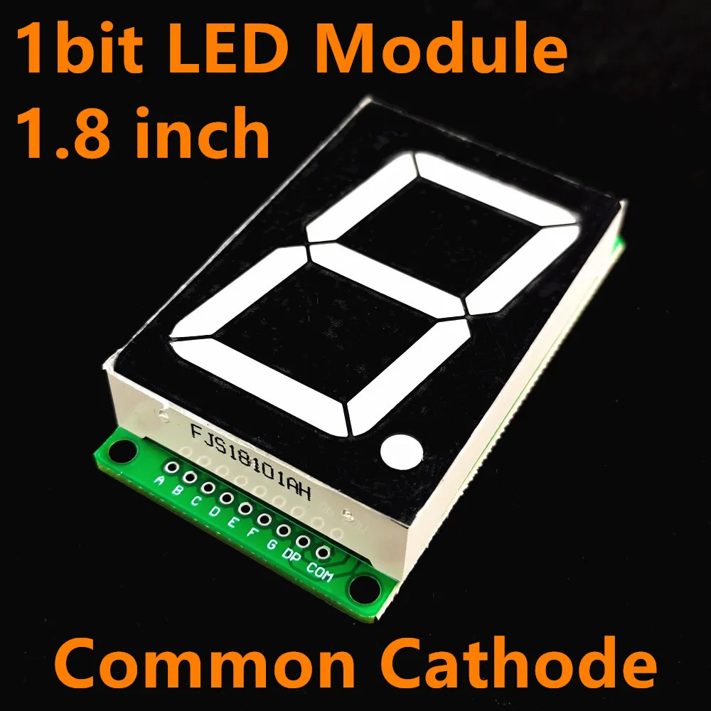 1-8-Inch-1-Bit-Digital-Display-7-Segment-LED-Module-5-Color-Available ...