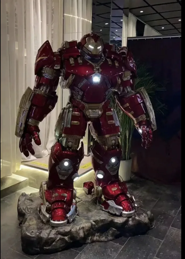 Buy Iron Man Mark 44 Hulkbuster 215CM LED Statue with Base at the Best