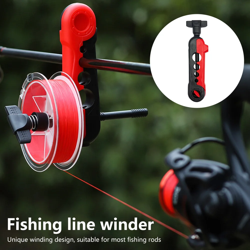 Fishing Line Winder Portable Reel Line Spooler Machine Spinning Reel  Baitcasting Reel Spooling Carp Fishing Equipment 2023