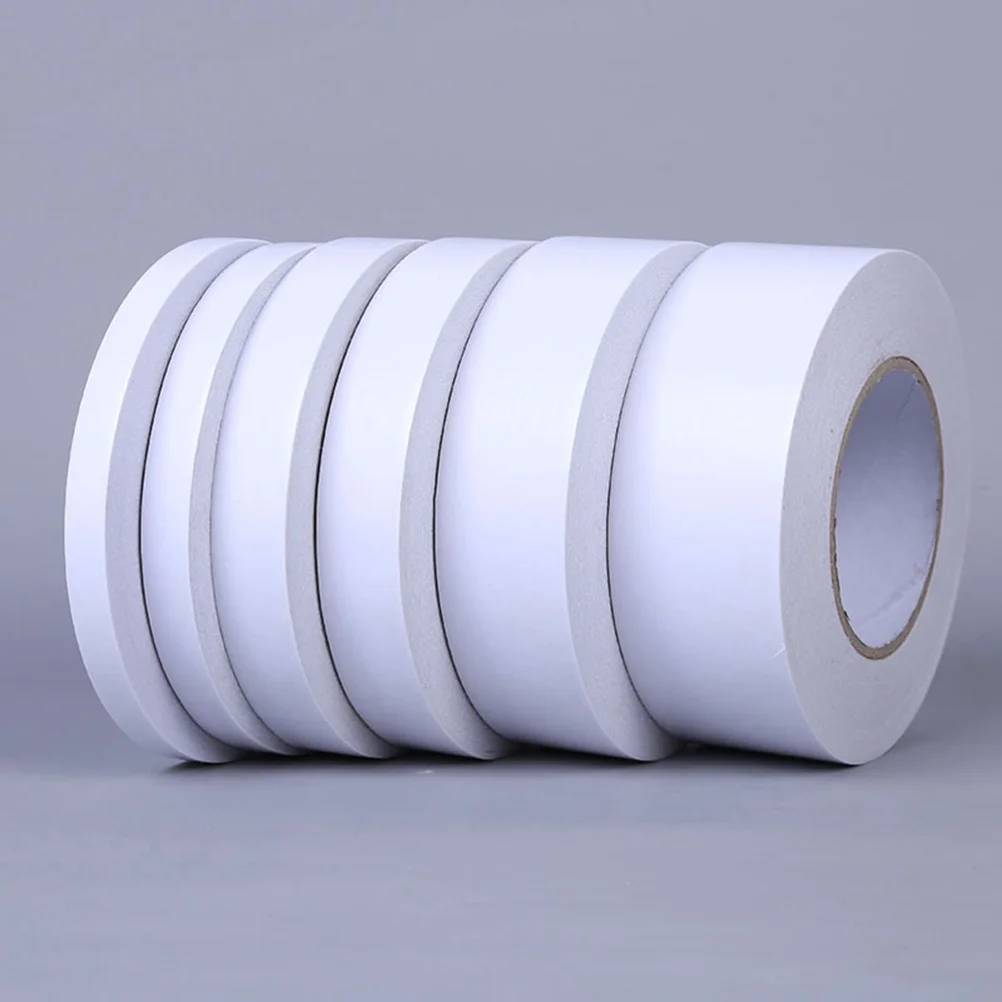 

1.2x800cm Double-Sided Adhesive Tape Arts Crafts Photography Scrapbooking Gift Wrapping Office School Stationery Supplies