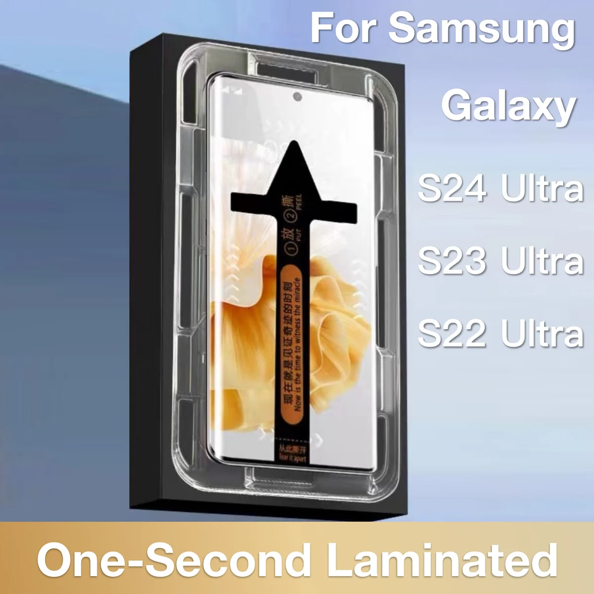 For Samsung Galaxy S24 S23 S22 Ultra 5G Tempered Toughened Glass ...