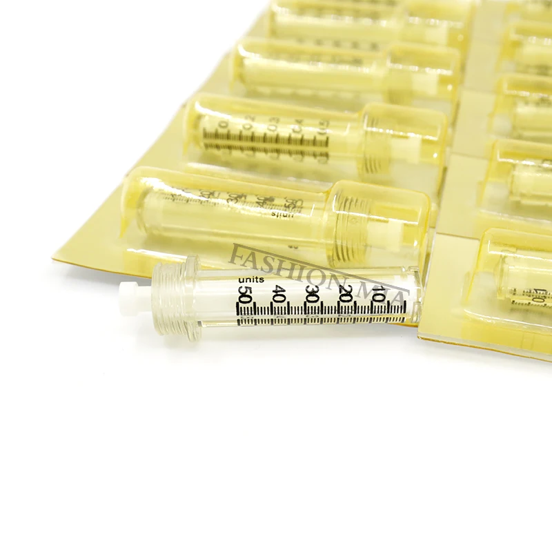 0.5ML Disposable No Needle Ampoule Head Syringe For Lip Enhancement Injection Wrinkle Removal Filler Hyaluron Pen Mesotherapy