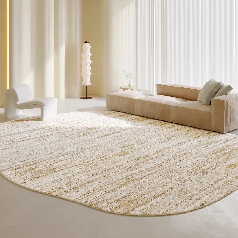 Modern Art Living Room Carpet Irregular Fashion Simple Bedroom Rug Advanced Light Luxury Home Decoration Coffee Table Mats Tapis