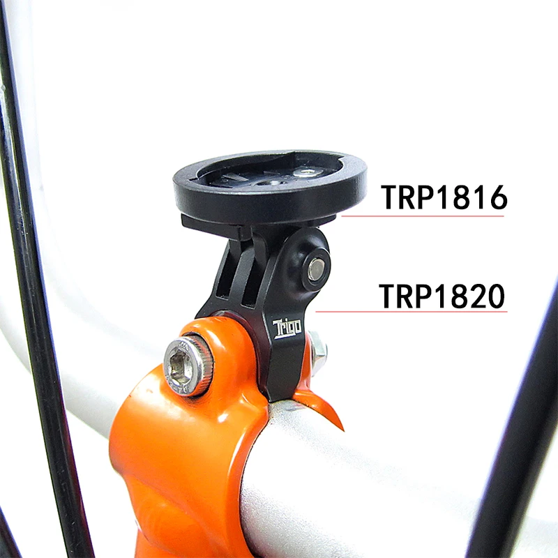 TRIGO TRP1820 Bicicleta Base de Câmera Gopro, Liga de Alumínio, Bases para Bicicleta Dobrável Brompton, Computador, Telefone, Luz