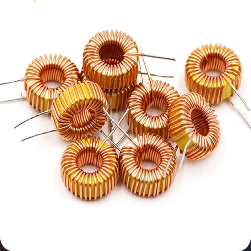 10pcs Toroid Core Inductors Wire Wind Diy Mah100uh 6a ,470uh 3a Coil
