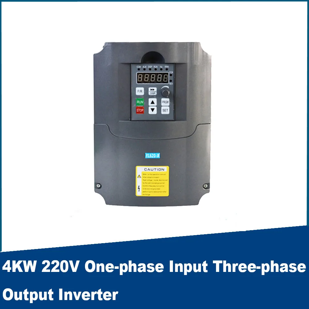 Convertitore Di Frequenza Motore 4 Kw 220V Ingresso Monofase Uscita Trifase Per Fresatrice Cnc